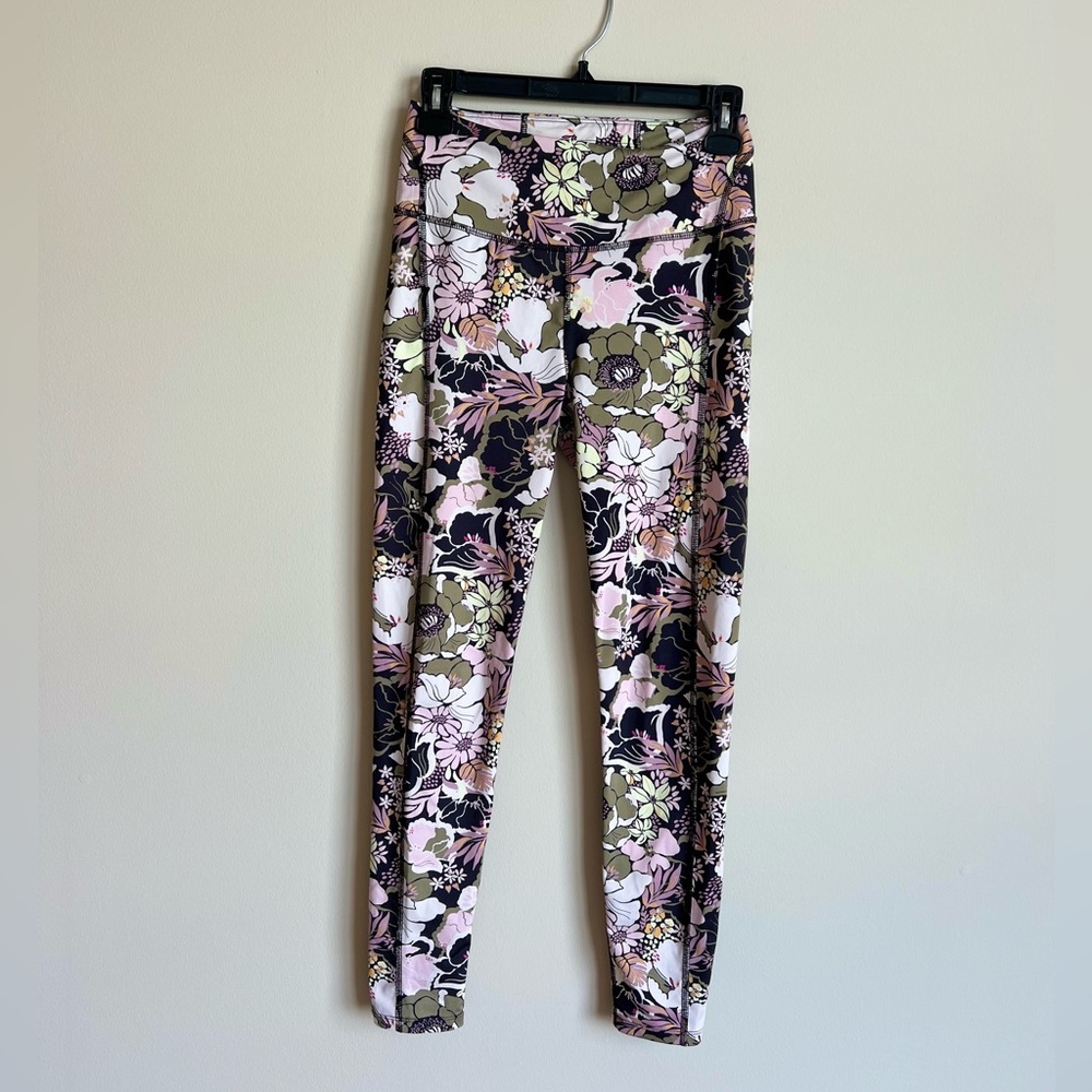 Free People FP Movement Floral Leggings XS